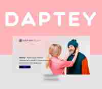 Дизайн сайта «DAPTEY»